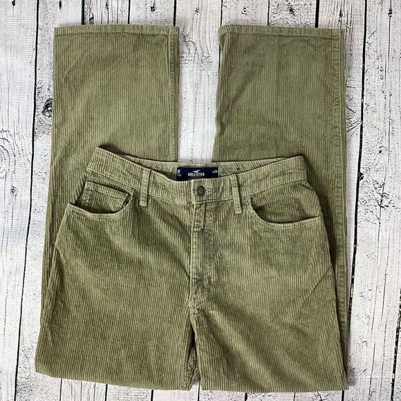 HOLLISTER Corduroy High Rise Dad Pants - Picture 1 of 4
